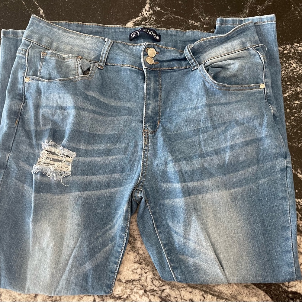 Sandpiper Jeans Women’s Plus Size 18